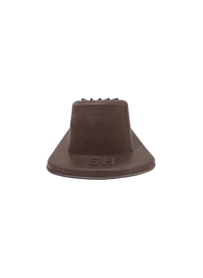Shepherd Hardware - 9133 Heavy Duty Rubber Door Wedge, Brown - Image 1