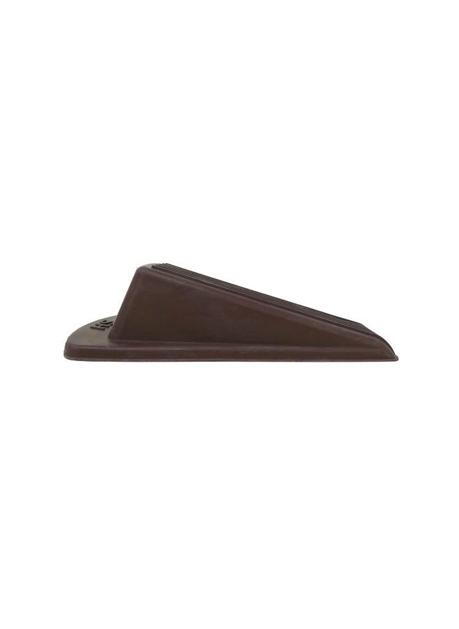 Shepherd Hardware - 9133 Heavy Duty Rubber Door Wedge, Brown - Image 1