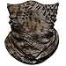 Obacle Face Mask for Sun Dust Wind Protection Breathable Seamless Face Mask Headband Bandana for Men Women Thin Neck Gaiter for Motorcycle Fishing Hunting Outdoor Sport Python Skin Deep Brown - Image 2