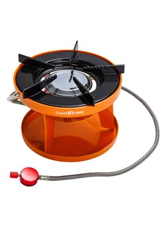 AL SANIDI Surhead indian Gas Stove for camping, Small gas stove, Orang, 19 Cm  - Image 1