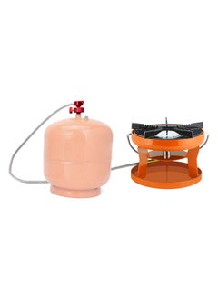 AL SANIDI Surhead indian Gas Stove for camping, Small gas stove, Orang, 19 Cm  - Image 3