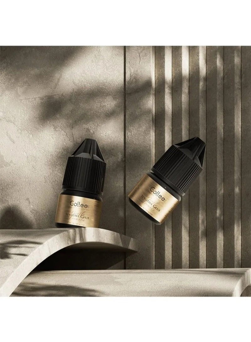 GOLLEE DIY Lashes Extension Glue, Extra Strong Evolution Eyelash Extension Glue 3ml, Lash Extension at Home, 3 to 4 Seconds, Low Humidity, Waterproof and Oil Resistant - Image 5