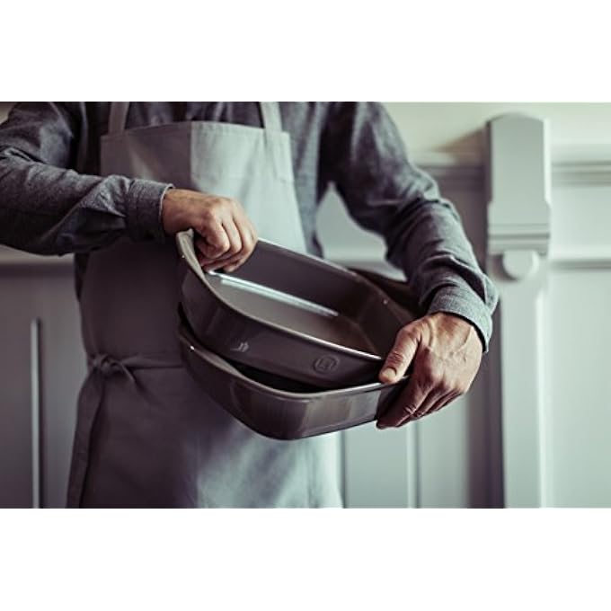 rayihni Individual Oven Dish Ceramic Ceramic Slate 22 X 14 X 6 Cm - Image 5