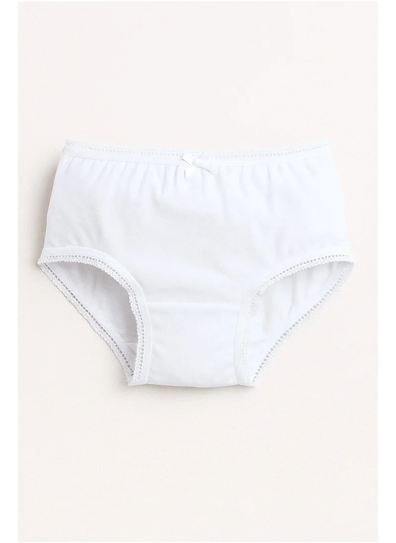 فكتور اند جين "3-Pack Girls' Briefs – Neutral Cotton Basics in Black, White & Grey "