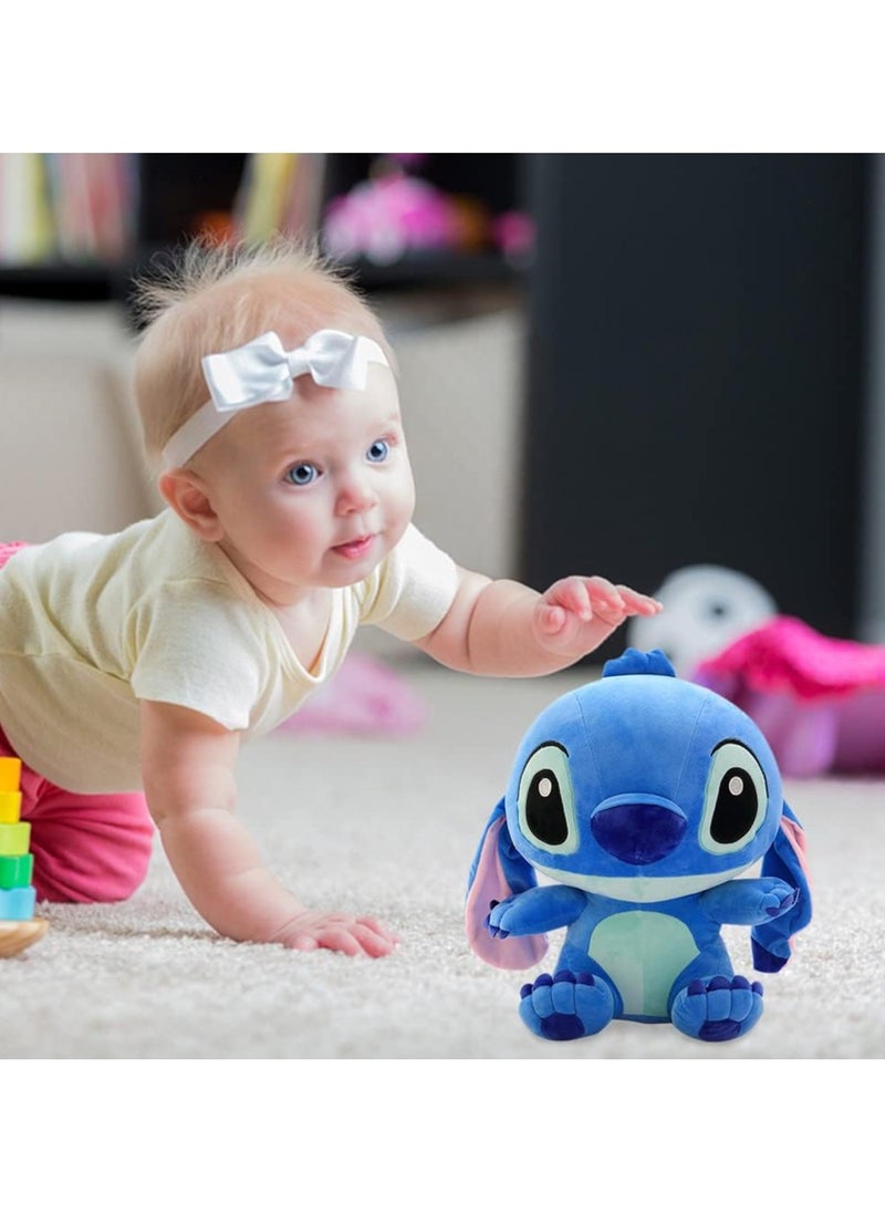 Generic - Stuffed & Plush Animals - 20cm Big Kawaii Stitch Plush Doll Toys Lilo and Stitch Stich Plush Toy for Children Cartoon Plush Pillow Kid Birthday Gift (Pink 20cm) - Image 1