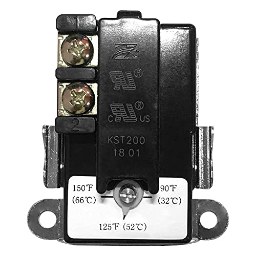 DROMIX EWH-00 Electric Water Heater Thermostat for double element Heater, Includes 1x Upper Thermostat and 1x Lower Thermostat, Universal type for TOD & APCOM type, Fit for Most Electric Water Heaters - Image 5
