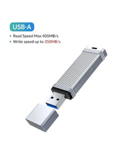 Orico Metal Flash Drive, Portable High Speed Metal USB Drive, Lightweight And Compact Data Storage Device, Fast Heat Dissipation Memory Stick U Disk Pen Drive, (1pc, USB A, 512GB)  - Image 1