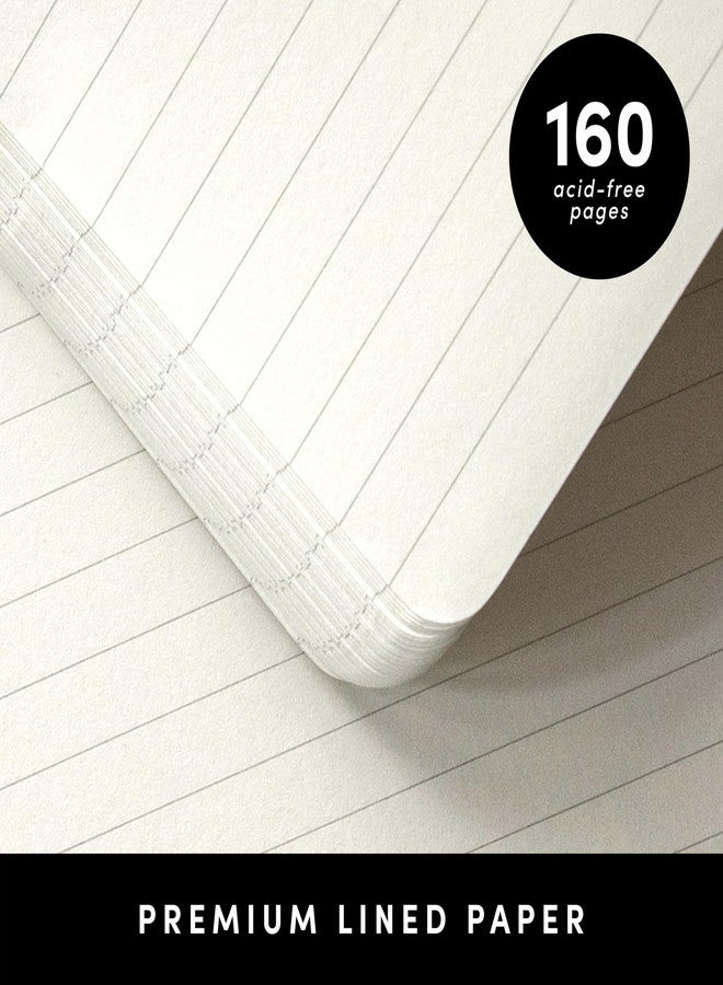 ببرج دفتر ملاحظات جيب مسطر من PAPERAGE، عبوة واحدة، (أخضر فاتح)، 160 صفحة، صغير، 3.6 بوصة × 5.6 بوصة - ورق سميك 100 غرام/متر مربع، غلاف مقوى - Image 4
