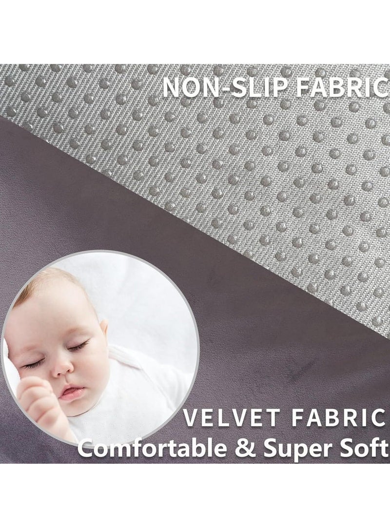 WALALLA 2 in 1 Multifunction Portable Large Inflatable Toddler Travel Bed, Toddler Plane Bed, Inflatable Bed, Airplane Seat Extender with Pillow, Travel Bag, Fixing Belt, Two Mesh Storage - Image 5