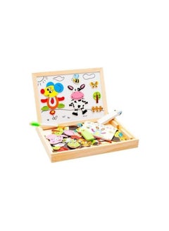 Generic Wooden Animal Magnet Board, Educational Toys for Toddlers  - Image 4