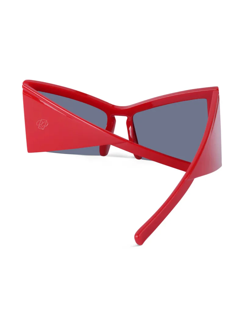 ووجلز Red Pappy Stellara Blue Cateye Sunglasses