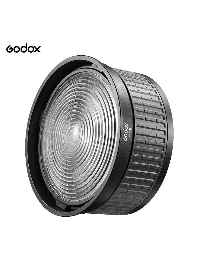 Godox FLS8 8 Inch Fresnle Lens Professional Photography Accessory with Bowens Mount Carrying Bag for Video Lights  - Image 3