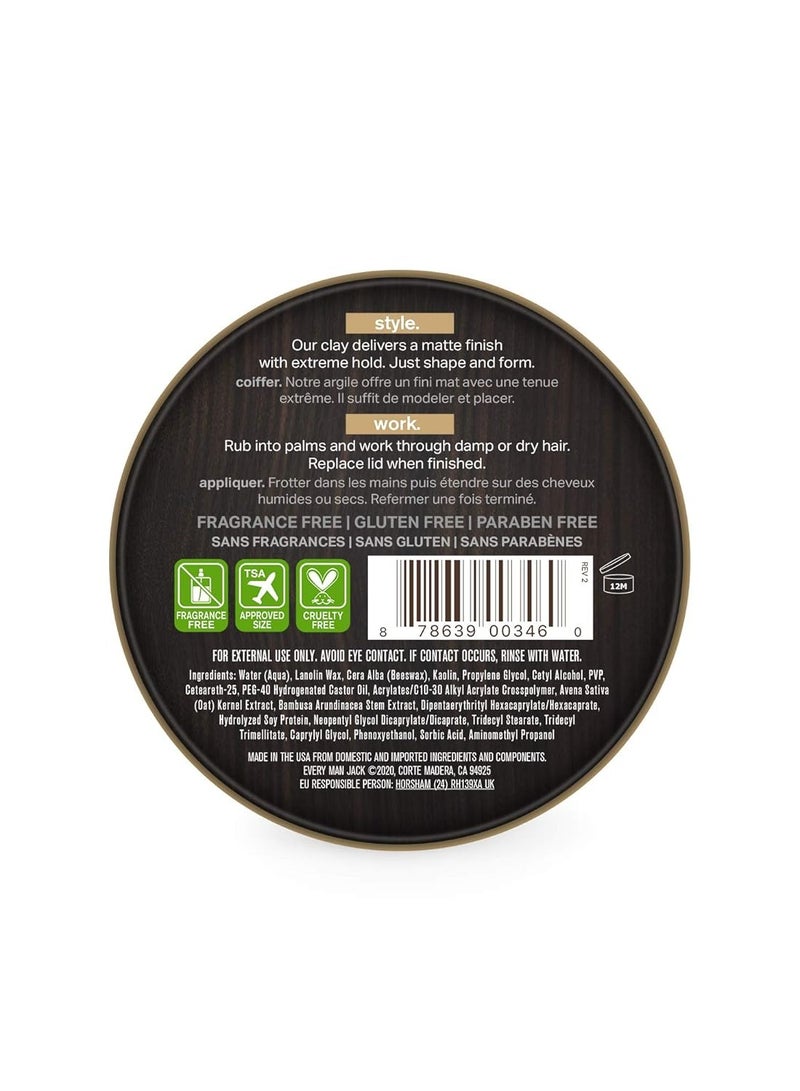 Every Man Jack EVERY MAN JACK Styling Clay, 3.4 OZ  - Image 2
