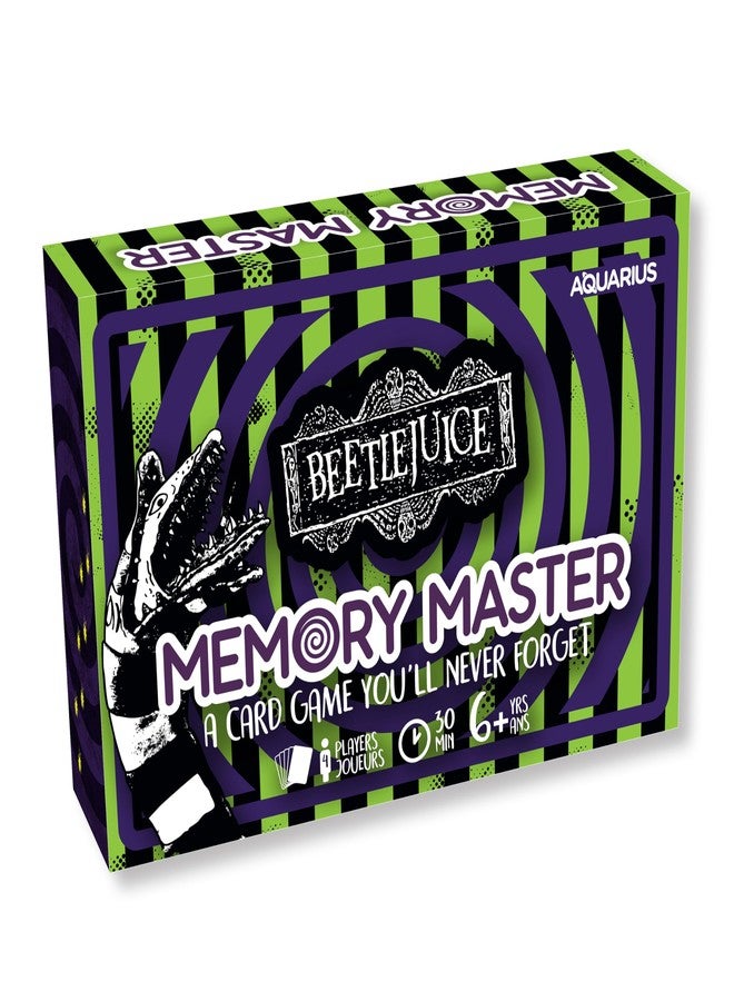 Aquarius - Beetlejuice Memory Master Card Game - Image 1