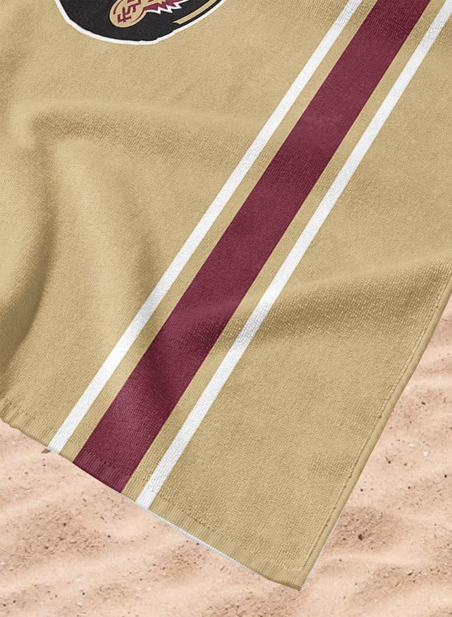 NORTHWEST Florida State Seminoles NCAA Homebreak Beach Towel 2 Pack 30 x 60 Inches - Image 5