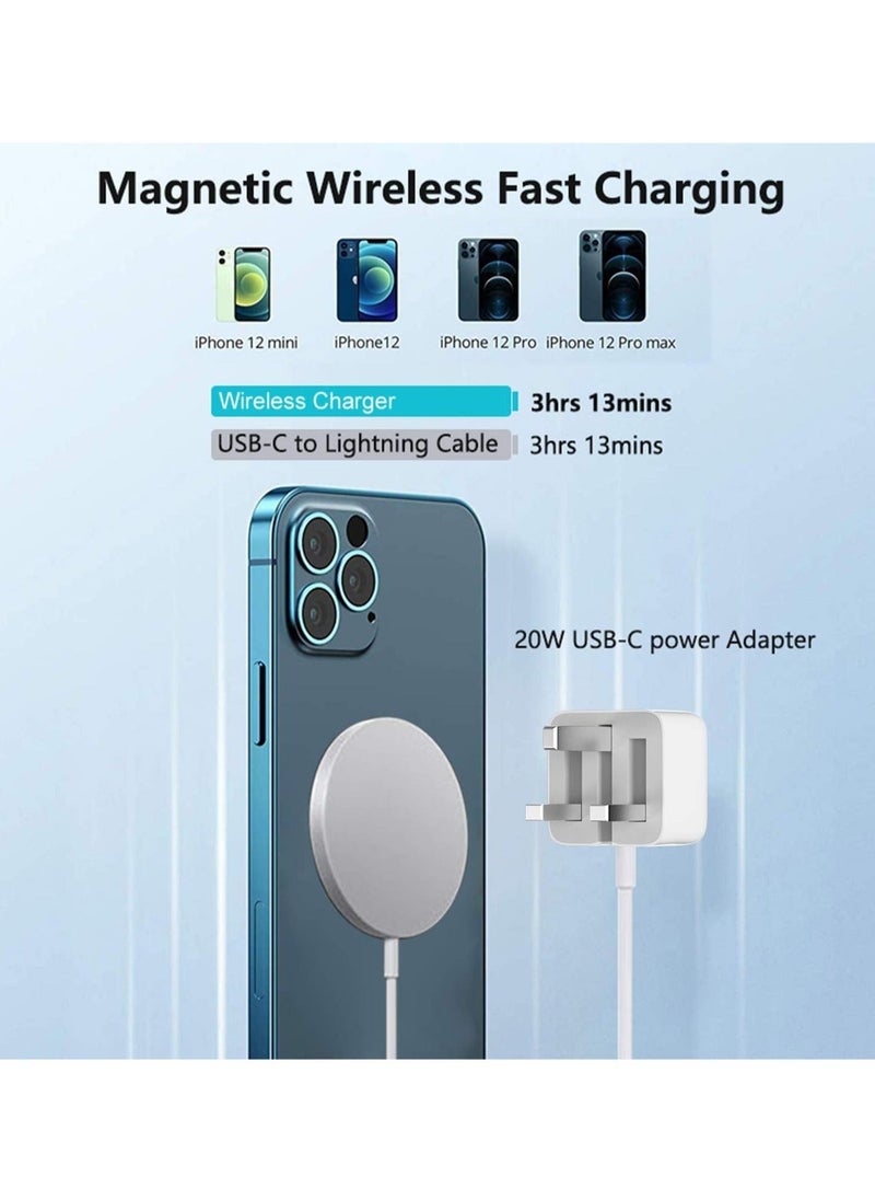 Generic - 20W Foldable Fast Charging Wall Adapter Compatible with Apple iPhone 12 Pro Max/11 Pro Max/SE, iPad - Image 1