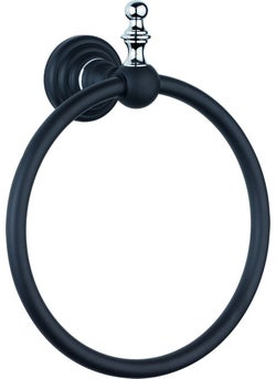 Saray Banyo Saray Bathroom Saray Apartment Towel Rack Artemis Black 