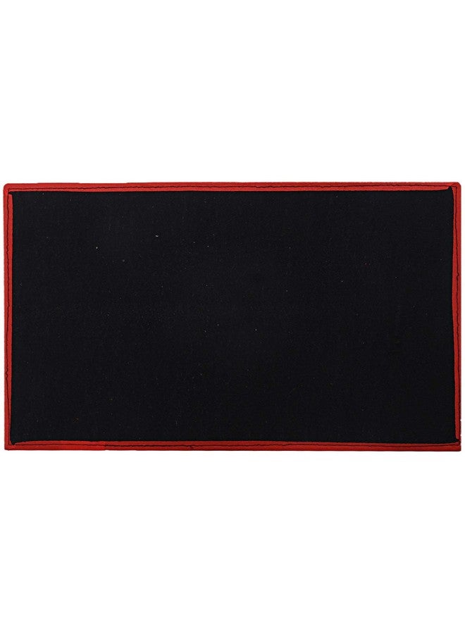 Kuber Industries Microfiber Anti Slip Door Mat 14"x21"(Red) -CTLTC011430 - Image 3