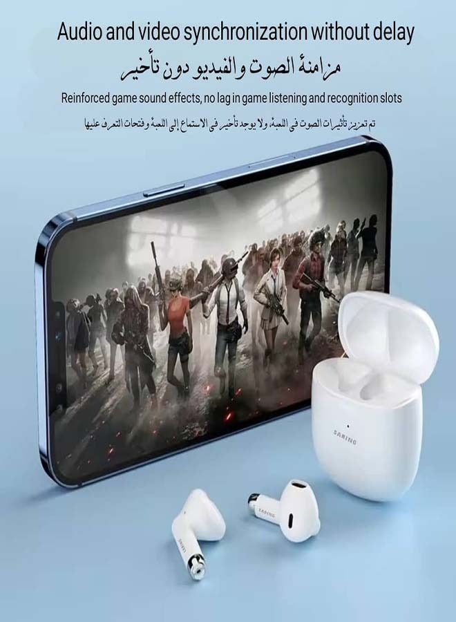 Saring wireless in-ear hybrid active noise cancellation and deep bass immersive sound SN-009 - Image 2