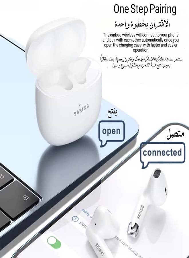 Saring wireless in-ear hybrid active noise cancellation and deep bass immersive sound SN-009 - Image 4