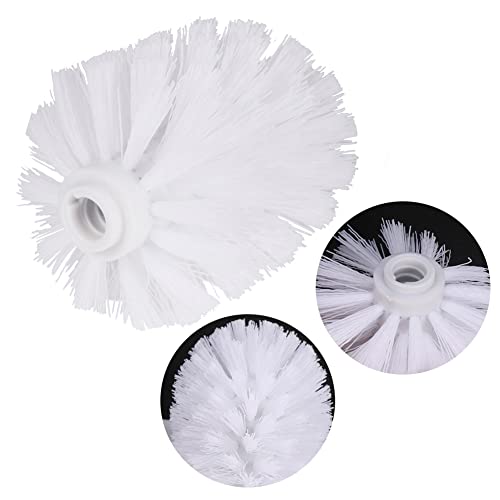 Saycker 2Pcs Toilet Brush Replacement Head Cleaning Tool, Suitable for Brush rods with a Diameter of 12mm, White - Image 5