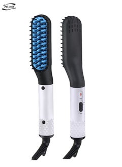 Generic Men's Portable Hair Straightening Comb, 170-190°C Adjustable Temperature, Ceramic Heating Plate, PTC Material, Wet & Dry Use, Fast Styling  - Image 3