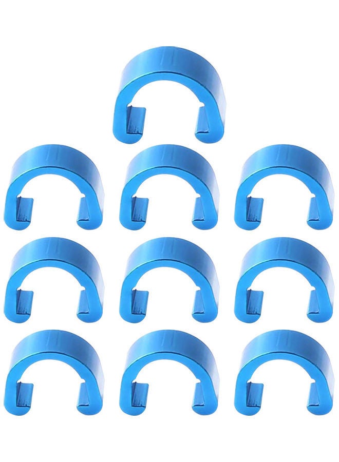 إسكدنيا طقم مشابك على شكل حرف C لكابل الدراجة مكون من 10 قطع 20*10*20سم - Image 5