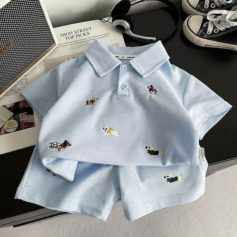 Children's 2-Piece Short Sleeve Polo Set - Image 4