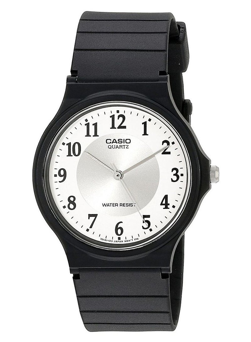 CASIO ساعة يد نسائية أنالوج MQ24-7B3 باللون الأسود - Image 1