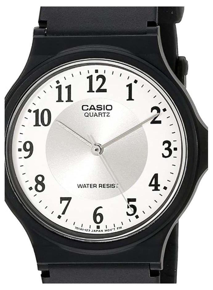 CASIO ساعة يد نسائية أنالوج MQ24-7B3 باللون الأسود - Image 2