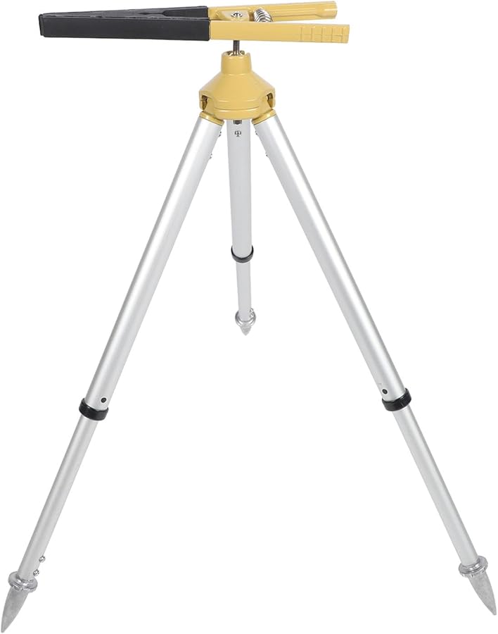 Aluminum Alloy Surveying Tripod Stand Adjustable 46 to 60cm Lightweight Durable Construction - Image 5