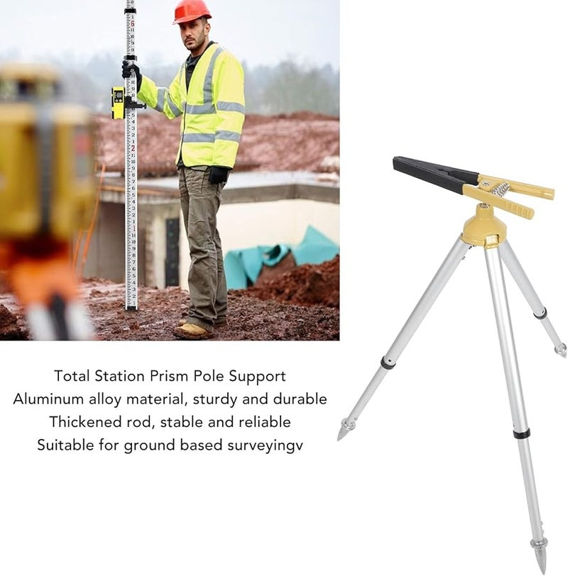 Aluminum Alloy Surveying Tripod Stand Adjustable 46 to 60cm Lightweight Durable Construction - Image 3