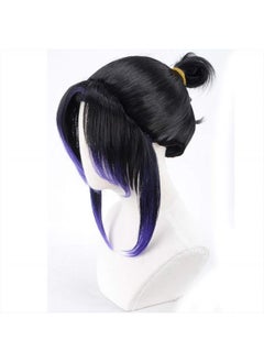 magic acgn Demon Slayer: Kimetsu no Yaiba Anime Wig With Hair Accessory Halloween Wig Costume Cosplay Wig  - Image 5