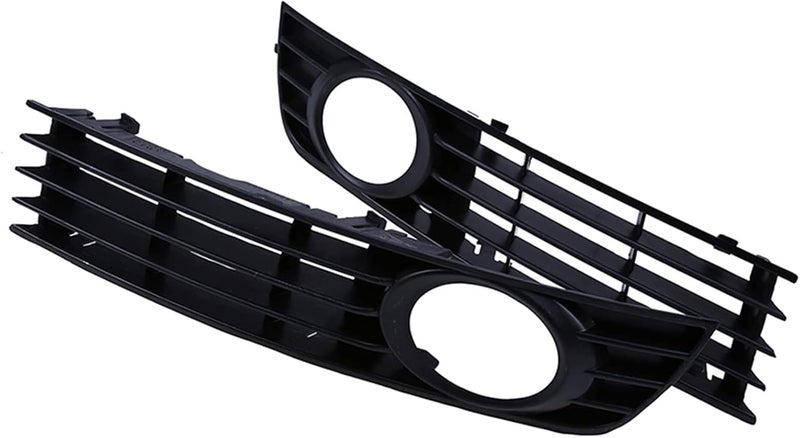 QASULER Car Front Lower Bumper Fog Light Grill for A4 Sedan - Image 4