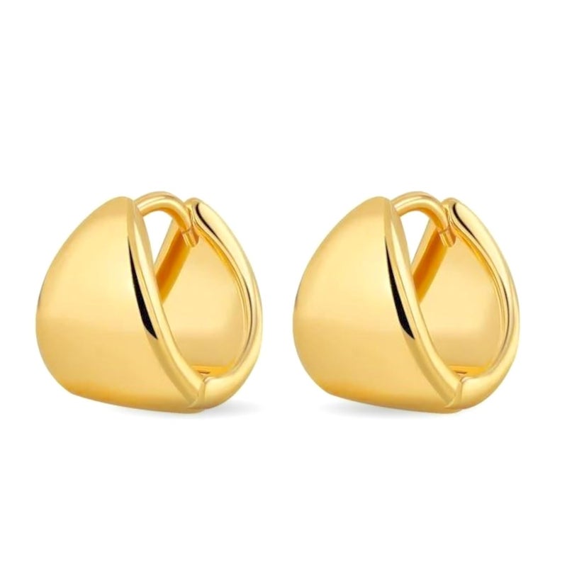 Salve Gold Earrings for Women – Dainty, Chunky, Huggie & Bow Styles | Anti-Tarnish Hypoallergenic Hoop & Stud Earrings | Aesthetic Fashion Jewelry for Girls & Women - Image 1