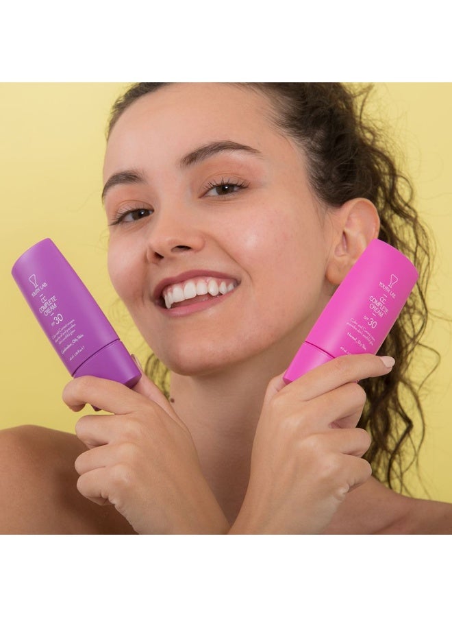 كريم Youth Lab CC Complete SPF30 للبشرة العادية إلى الجافة 40 مل - Image 2