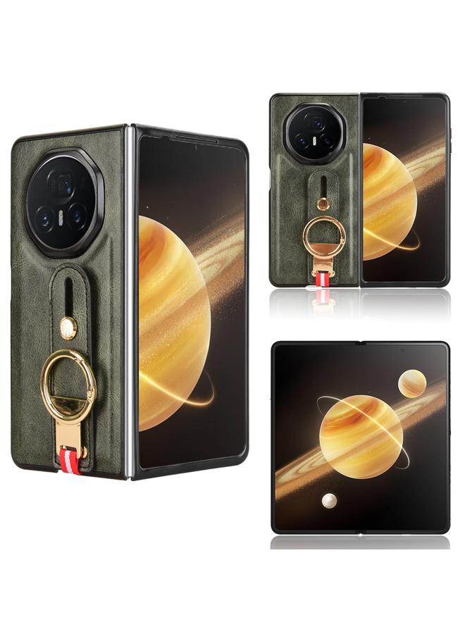 S-TOP Case For Honor Magic V3 Wristband Leather Back Phone Case - Image 1