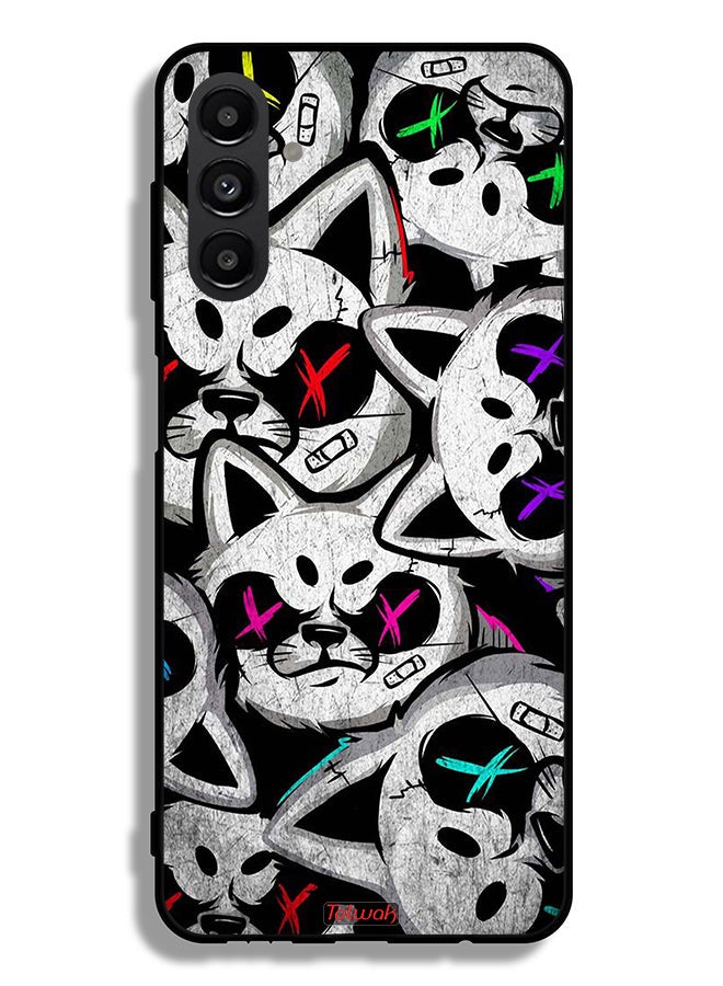 Tolwak Samsung Galaxy A13 5G Protective Case Cover Marshmallow Cats - Image 1