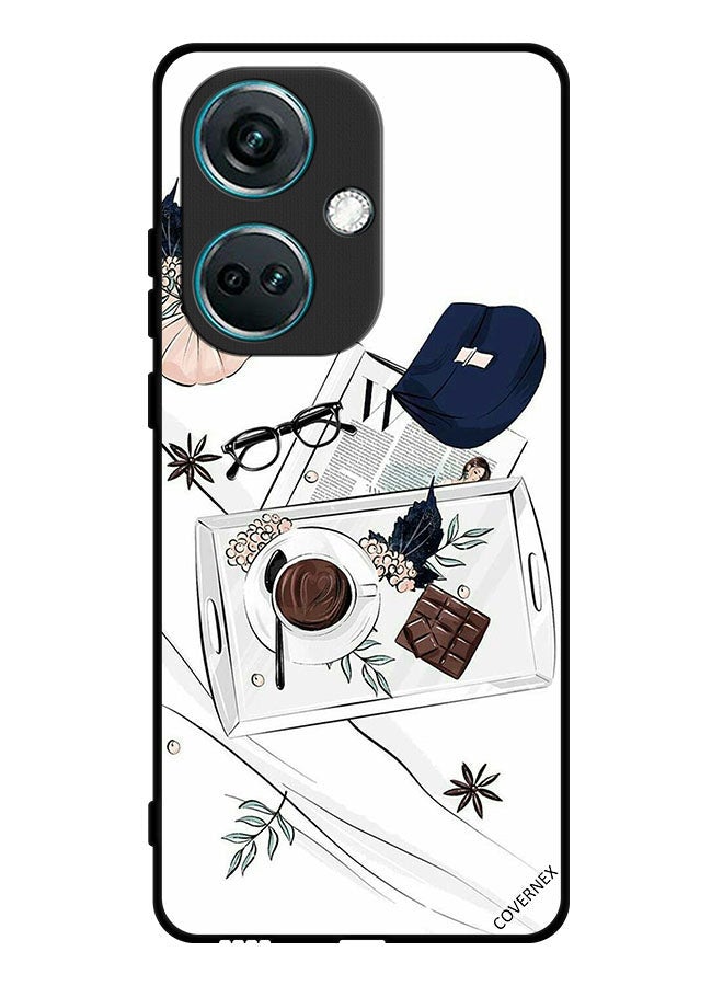 Covernex Protective Case Cover For OnePlus Nord CE3 Coffee Chocolate Art - Image 1