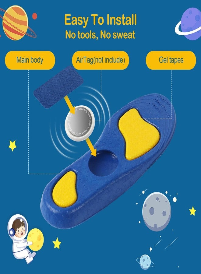 Rovista Comfortable Kids Shoe Insert for Airtag - Trim-to-Fit Hidden Holder Insole - Supportive Insloes for Keeping Up with Your Child on The Move (Blue, US Kids 11.5C-13C) - Image 4