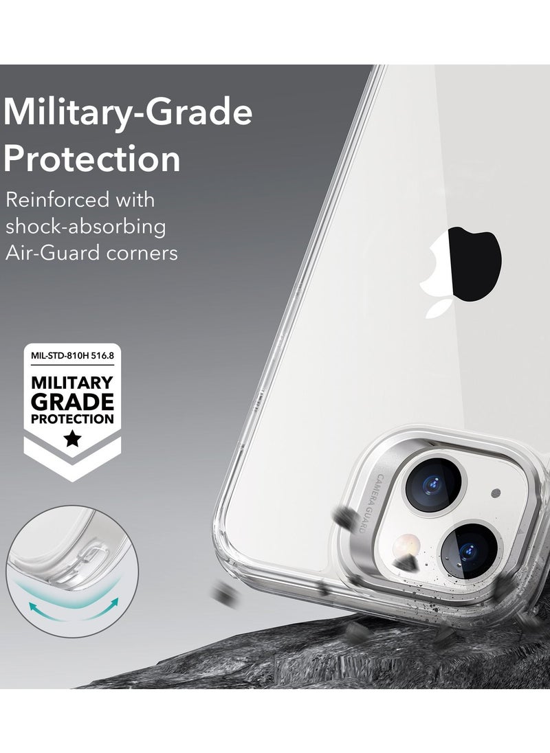 esrgear ESR iPhone 14 Plus Classic Kickstand Serie Hard PC Back, Military Grade + Soft TPU Frame with Invisible Camera Kickstand 80-85° Angle enable PC+TPU+Matel  - Image 3