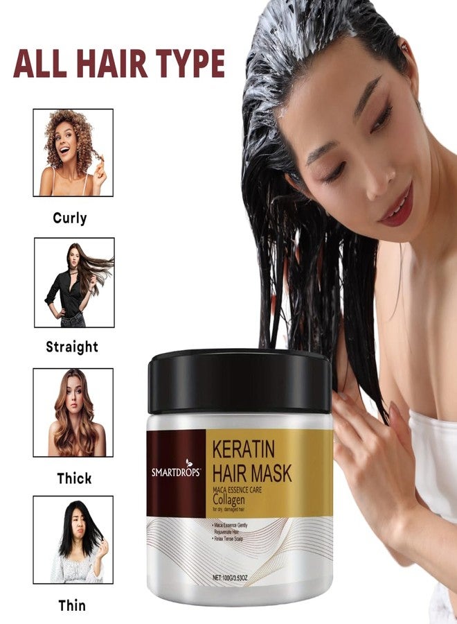 Smartdrops Keratin Hair Care Combo Kit | Shampoo, Conditioner and Hair Mask | For Women & Men | All Hair Types - Image 5