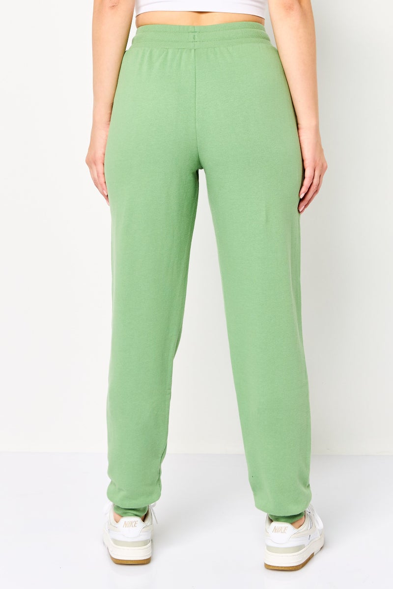 Champion Women Sportswear Fit Outdoor Sweatpants, Sage Green - Image 4