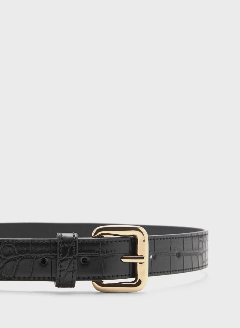 مانجو Crocodile Effect Belt