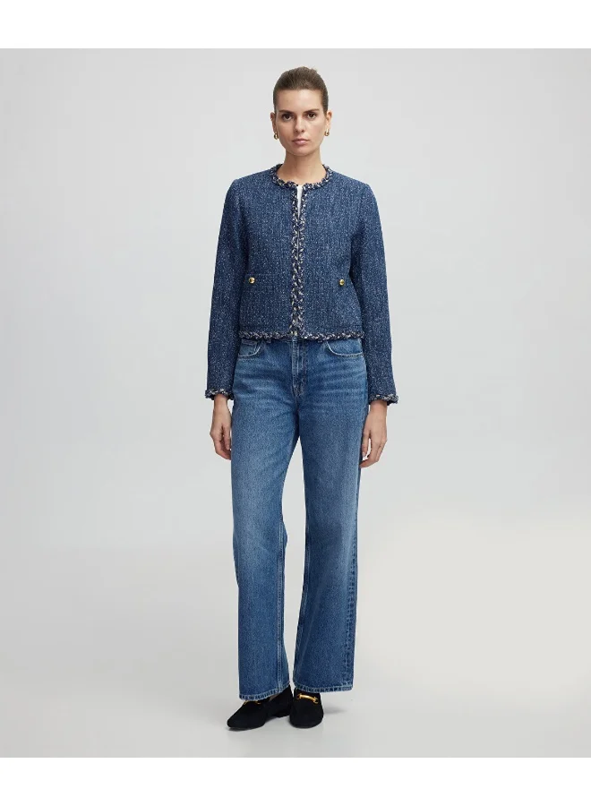 ابيكول Appliqued Jacket