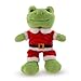 Furvana Green Frog Plush9 Soft Frog Stuffed Animal Plush Toy Kawaii Plush Doll Cute Plushie with Cloths Toy Gift for Kids Children Birthday - Image 2