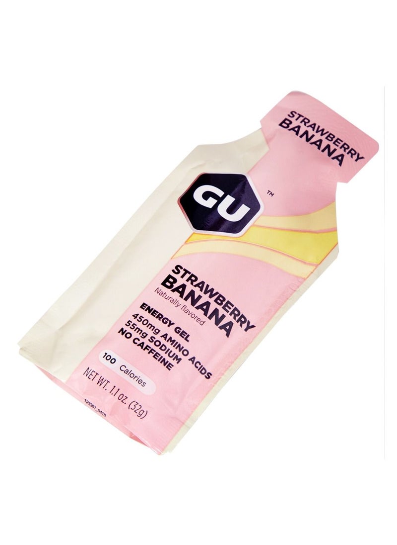 GU - GU Energy Gel Strawberry Banana 32g - Image 1