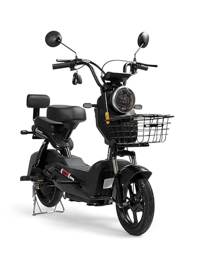 AL BADER - Electric Kick Scooter V24 Max Speed 47 KM/H Range 30 KM 48V With 4 Batteries Double 2 Seats With Front Basket - Image 1