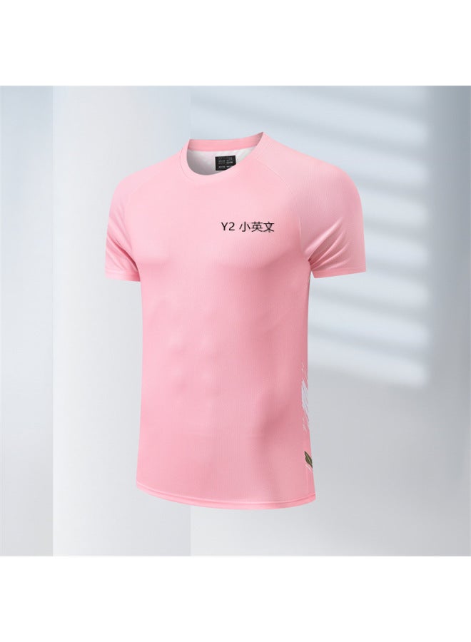 New Badminton Uniforms For Men And Women, Short-sleeved Couple Quick-drying Tops, Kidsren's Student Tennis Uniforms, Compeion Sportswear 3927