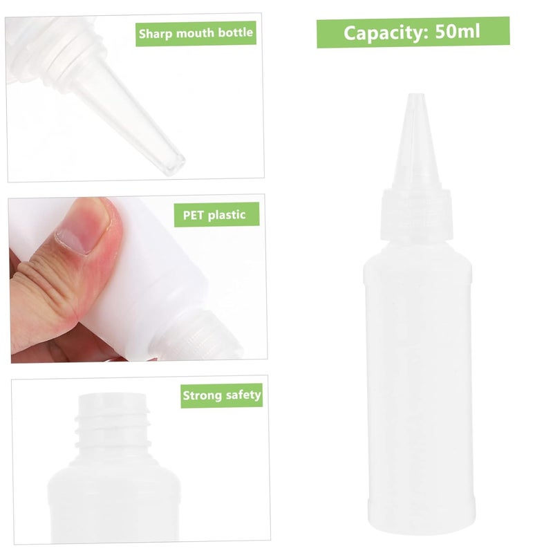 Globally spread simple design 50ml Squeeze Bottles 25pcs Applicator Bottles for Hair Dye and Coloring for Hair Styling and Cosmetic Use Easy to Squeeze Precision Nozzle All space matching look Pre-sale confirmed stock Repeated detach compatible build Worldwide simple practical design Labor saving optimized design Varied available picks Efficiency boosted construction Multi stock guarantee supply Newly stocked local goods All need matching options Durability boosted processed material Trendy economical quality Integrated practical design Nationwide courier network Fine polished finish All item simple matching build Pop-area nearby warehouse Various size alternatives Balanced weight Easy handling optimized design Trendy versatile build Budget friendly premium quality Reinforced edge Market need oriented construction - Image 2